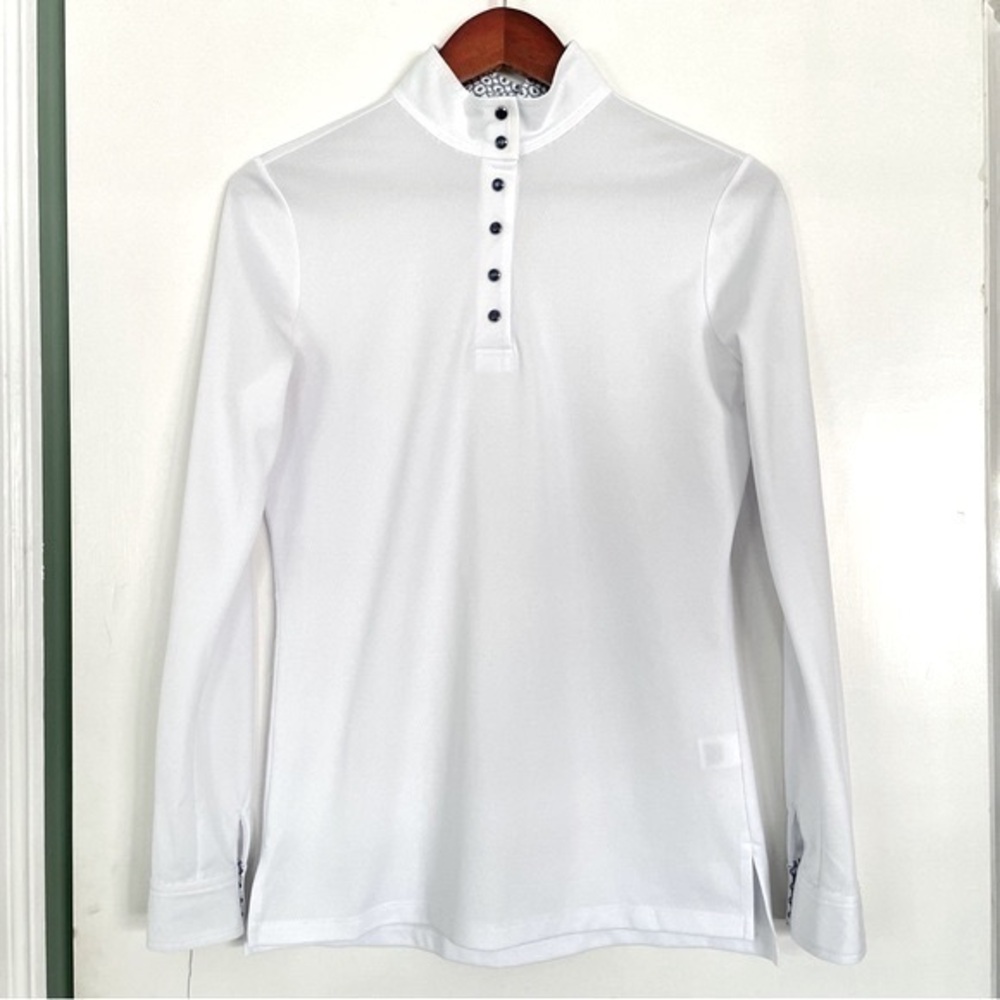 ECE EQUESTRIAN AREOCOOL LONG SLEEVE SHOW SHIRT SIZE S